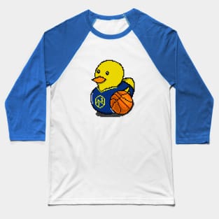 Warriors Basketball Rubber Duck Baseball T-Shirt